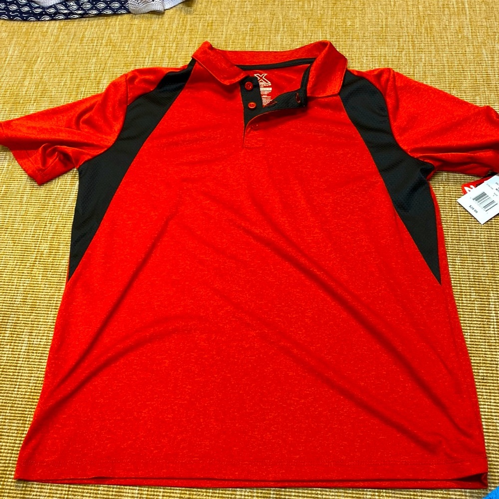 Youth boys Large. Brand new polo. Performance wear.
